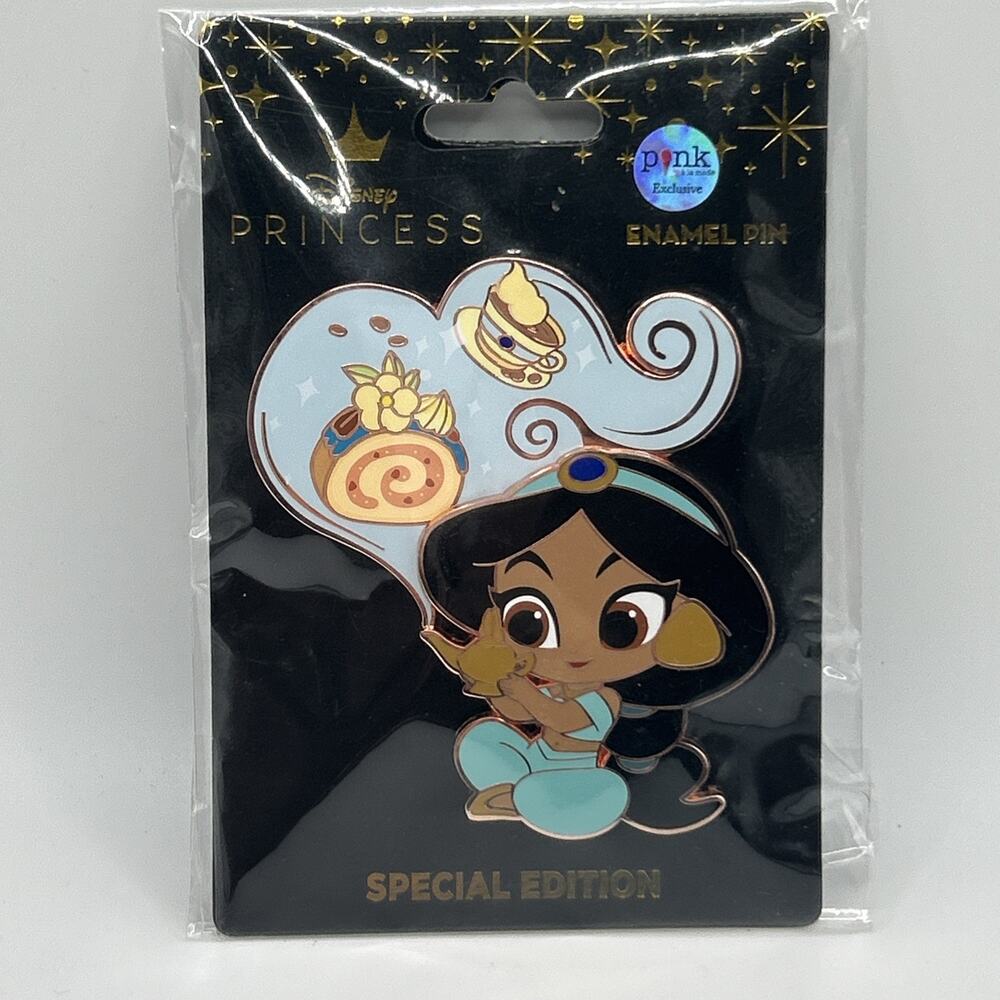 Disney PALM Pink a la Mode -Jasmine- Princess Foodie Cutie LE 300 Pin